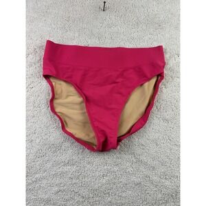 Shape FX Bikini Bottom Womens 10 High Waist Tummy Control Swimwear Bathing Suit